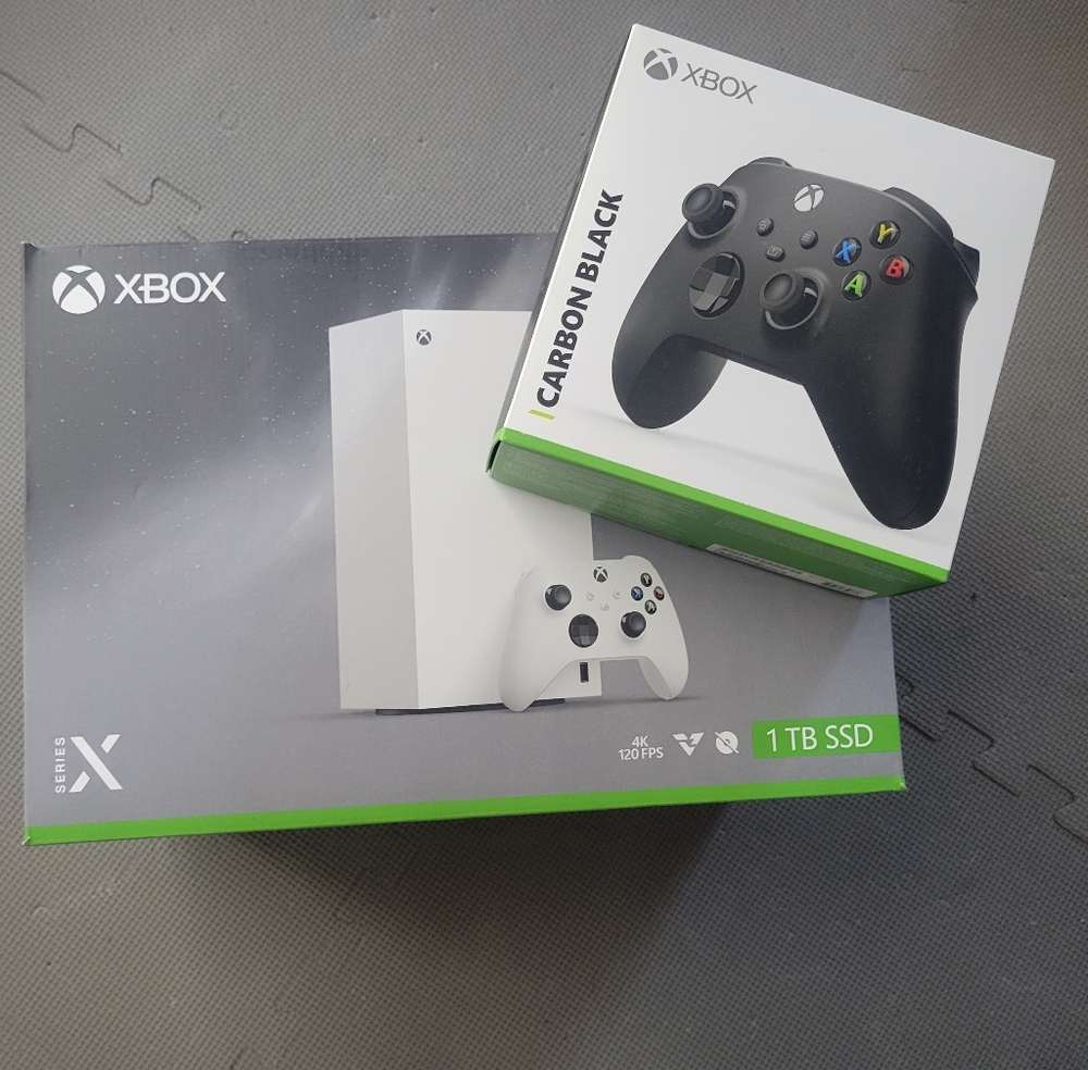 Series X Console with Carbon Black Controller